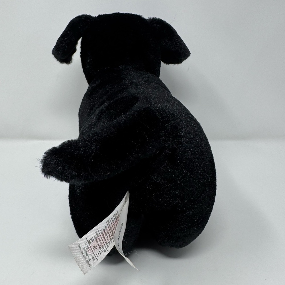 Melissa and Doug Black Lab Puppy Dog Plush Stuffed Animal, 11 inch, pet, pretend - Picture 7 of 9